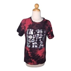 Double Digits Era Tee - 10 Year Old Birthday - Tie Dye